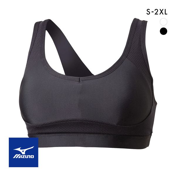 ミズノ MIZUNO 水陸両用 スポーツブラ パワーフィットブラ ハイサポート ハーフトップ 超安定 スポブラ スイミング トレーニング ジム