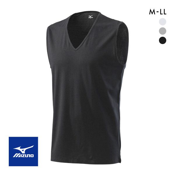 MACHATT ブラック Vネック ノースリーブ MACHATT ブラック Vネック ノースリーブ