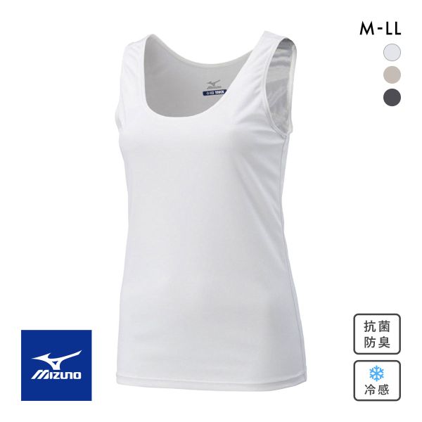 ミズノ MIZUNO アイスタッチ ICE TOUCH 冷感度130％ クイックドライアンダー タンクトップシャツ ノースリーブインナー 接触冷感