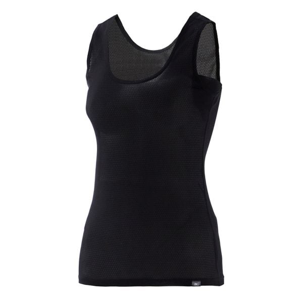ミズノ MIZUNO カルエアー ノースリーブ タンクトップ メッシュ インナーシャツ レディース ドライエアロフロー搭載 吸汗速乾