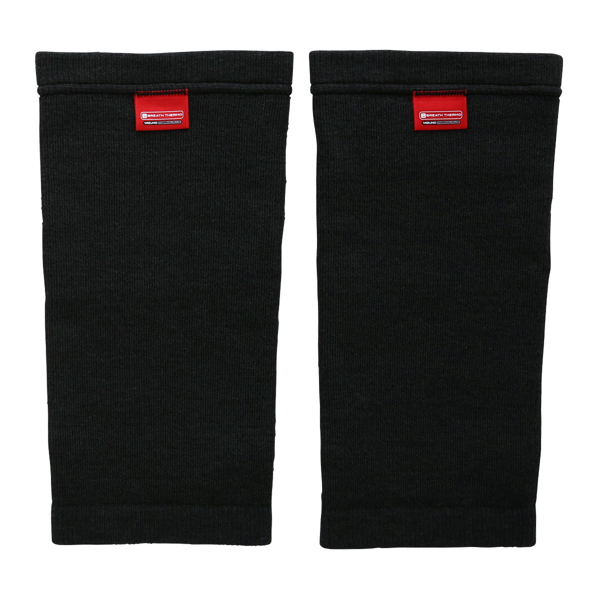 ミズノ MIZUNO ブレスサーモ BREATH THERMO ふくらはぎ用サポーター 2枚入り テーパー設計 スポーツ 保護 ユニセックス 男女兼用 発熱素材(BK-ブラック-Free)