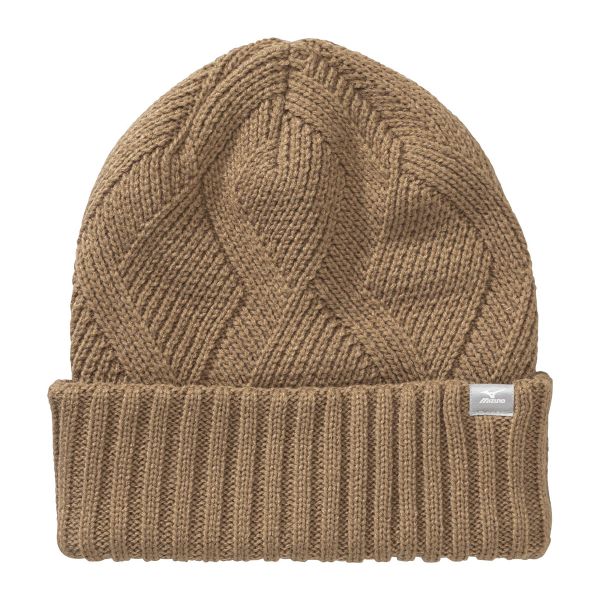 ミズノ MIZUNO ブレスサーモ BREATH THERMO ふわもこニットキャップ ニット帽 帽子 ユニセックス 保温 吸湿発熱 発熱素材 冷え対策