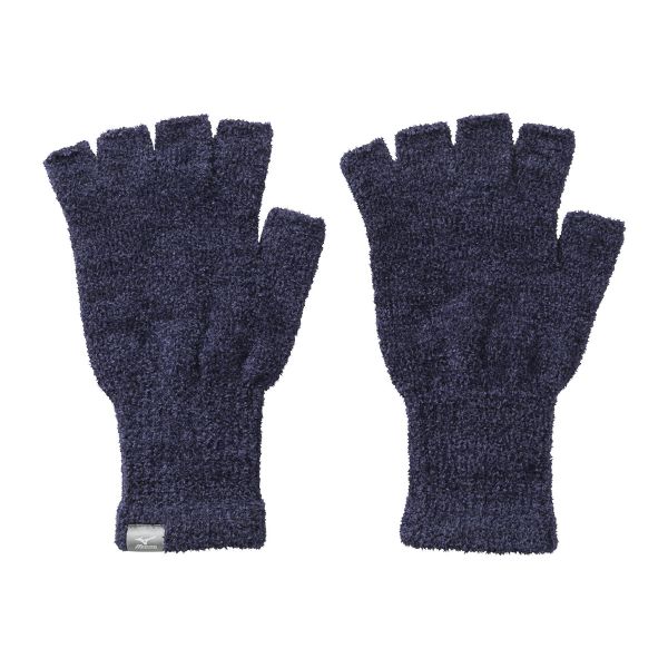 ミズノ MIZUNO ブレスサーモ BREATH THERMO マシュマロ手袋 指先あきタイプ ユニセックス 保温 吸湿発熱 発熱素材 冷え対策 あったか