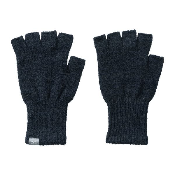 ミズノ MIZUNO ブレスサーモ BREATH THERMO マシュマロ手袋 指先あきタイプ ユニセックス 保温 吸湿発熱 発熱素材 冷え対策 あったか