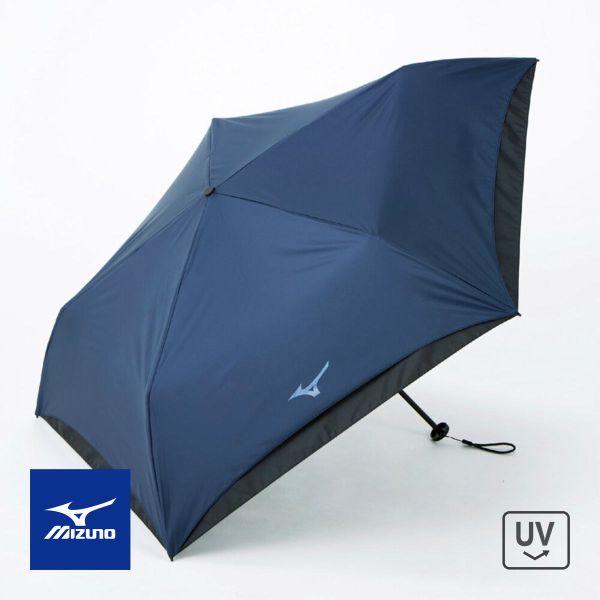 ミズノ -20 UMBRELLA 日傘 折り畳み傘 晴雨兼用 マイナス20℃ 遮熱性 UVカット率99％ 日焼け対策 ユニセックス