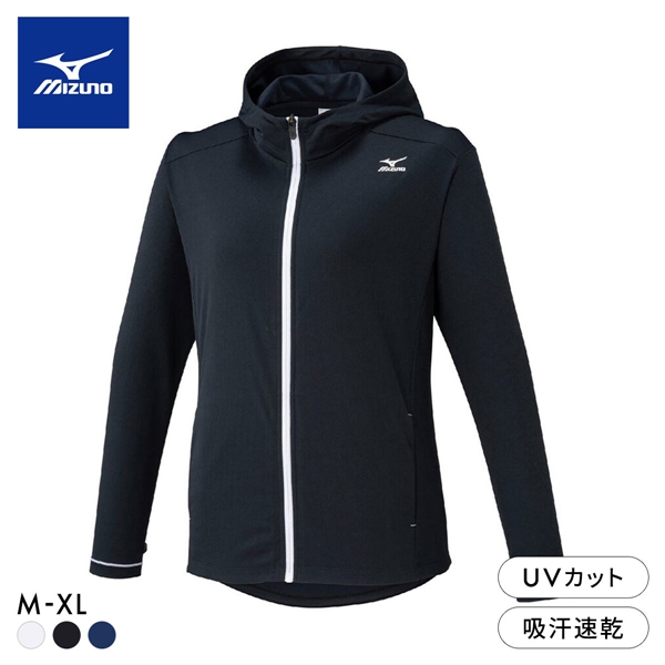 ミズノ レディス ソーラーカットジャケット M L XL UVカット 遮熱 接触冷感 吸汗速乾 紫外線カット トップス スポーツウェア