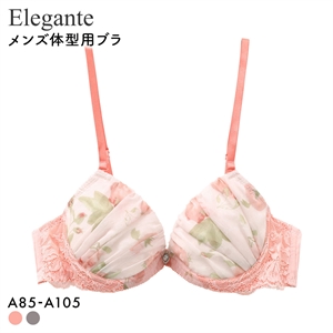 エレガント レトロフラワーソフトワイヤー メンズ体型用ブラジャー メンズブラ MTF Elegante