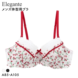 エレガント チェリープリント メンズ体型用ブラジャー メンズブラ MTF アンダー大きいサイズ Elegante