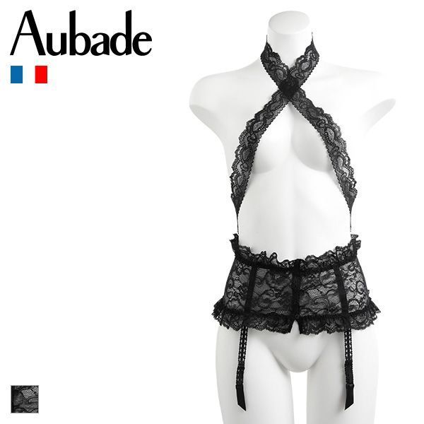 オーバドゥ Aubade Boite a Desir Lace Waist Cincher and