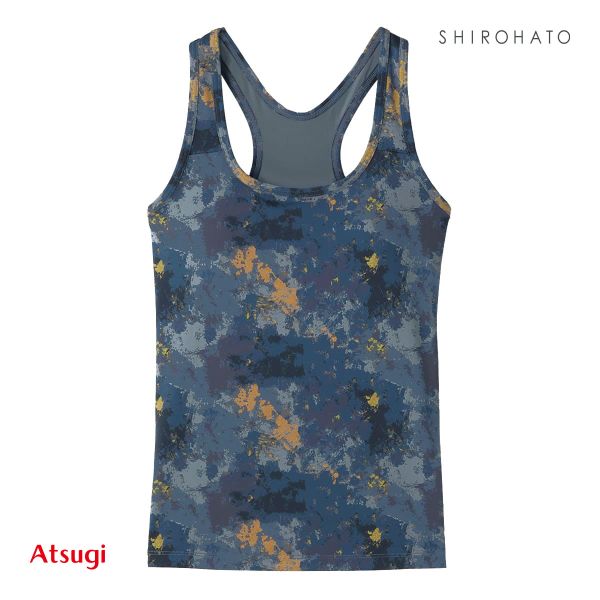 アツギ クリアビューティアクティブ ヨガウェア カップ付きタンクトップ ATSUGI トップス レディース