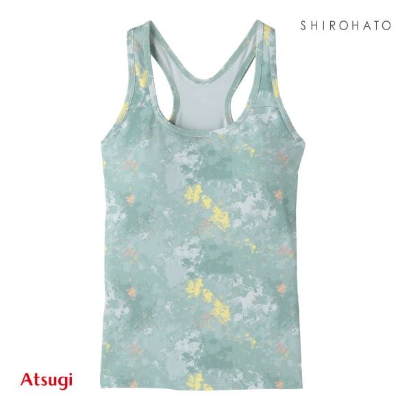 アツギ クリアビューティアクティブ ヨガウェア カップ付きタンクトップ ATSUGI トップス レディース