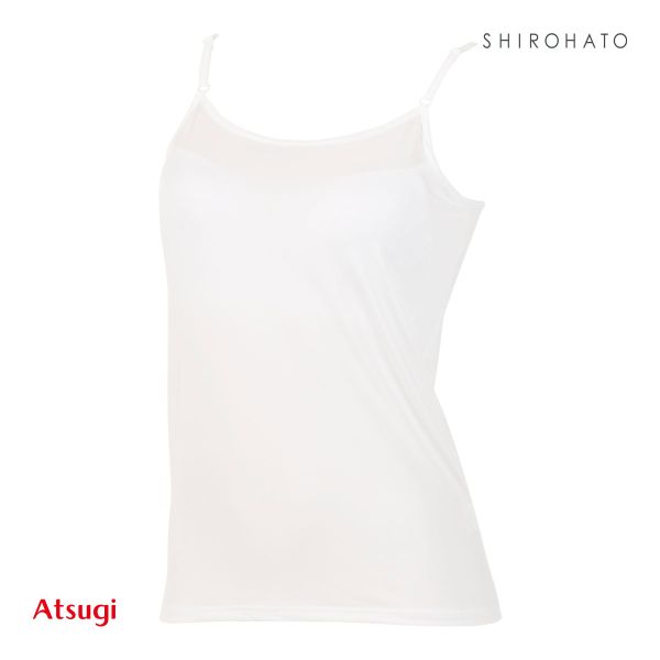 アツギ ATSUGI 冷やしインナーはじめました カップ付 キャミソール インナー レディース 接触冷感 吸汗速乾