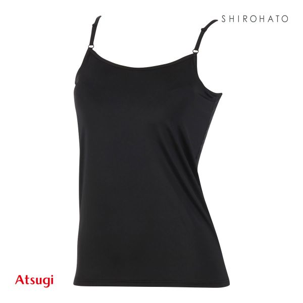 アツギ ATSUGI 冷やしインナーはじめました カップ付 キャミソール インナー レディース 接触冷感 吸汗速乾