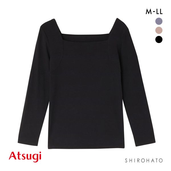 アツギ Yuragini 八分袖インナー レディース ATSUGI