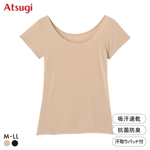 アツギ アスティーグ 快 2分袖 半袖シャツ ASTIGU ATSUGI