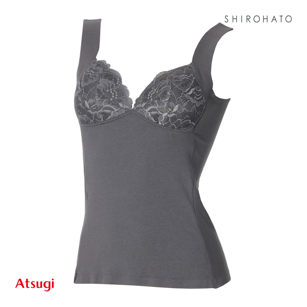 アツギ ATSUGI はだつつみ 肌包み うらうら カップ付き インナー