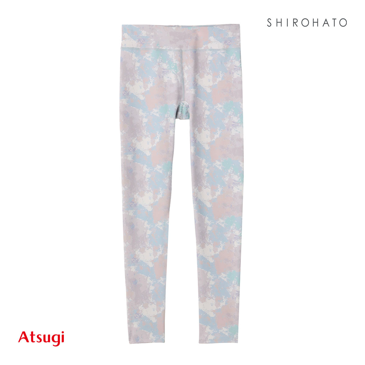 アツギ クリアビューティアクティブ ヨガ レギンス ATSUGI 10分丈 レディース(LPU-薄パープル-M)