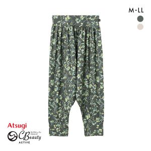 アツギ クリアビューティ アクティブ サルエルパンツ ATSUGI