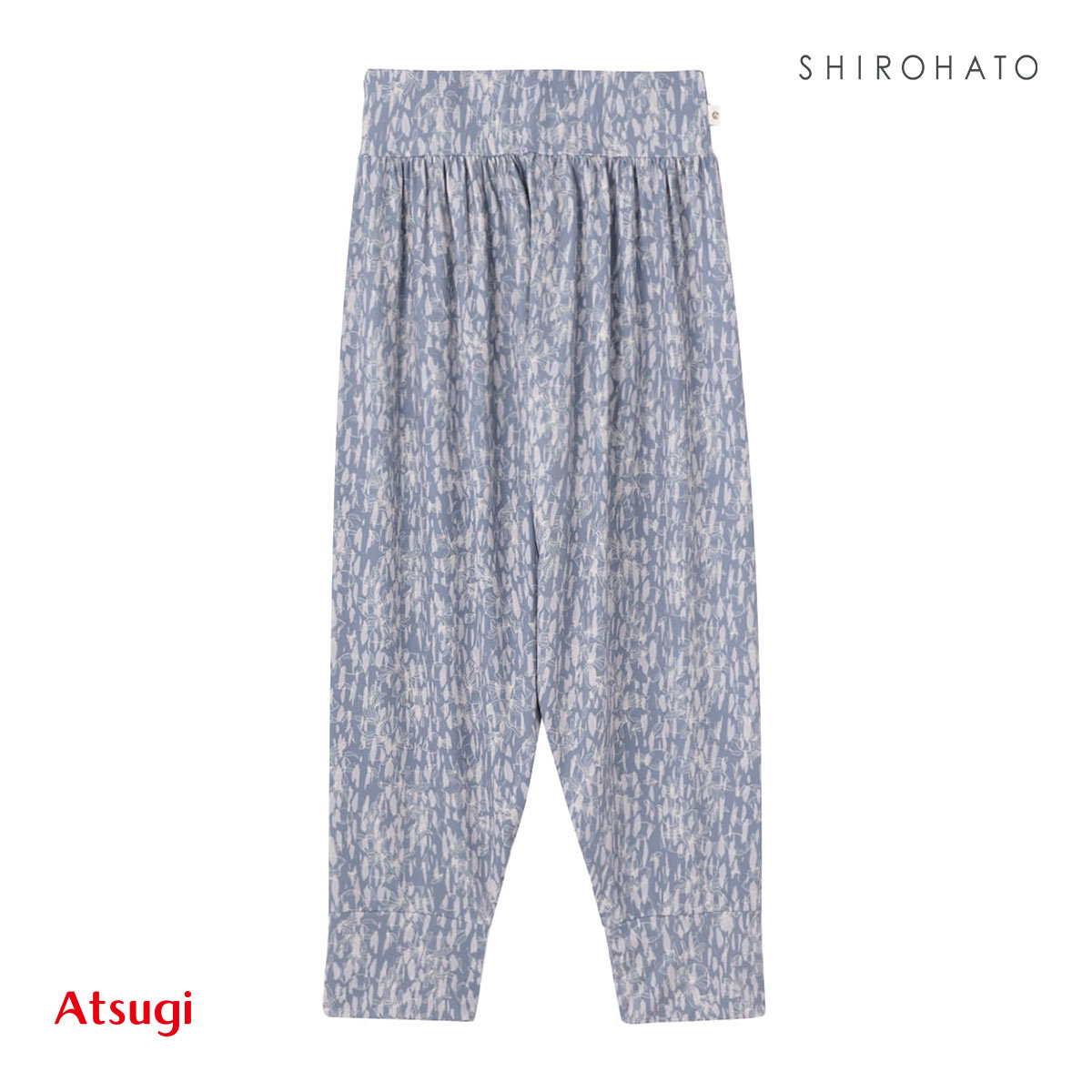 アツギ クリアビューティ アクティブ サルエルパンツ ATSUGI(BGY-ブルーグレー-M)