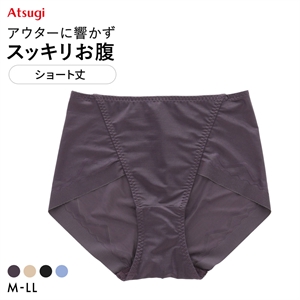 アツギ スラッティ ショート丈 お腹押さえ 足口フラット ATSUGI