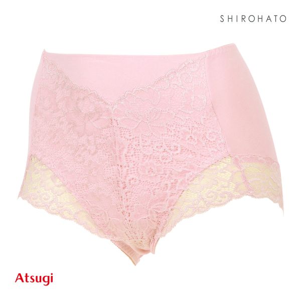 アツギ ATSUGI 3Dカバー ショーツ 綿95％ 深ばき お腹おさえ お尻すっぽり 包みこむ 3L 4L 大きいサイズ 単品