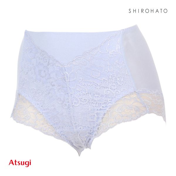 アツギ ATSUGI 3Dカバー ショーツ 綿95％ 深ばき お腹おさえ お尻すっぽり 包みこむ 3L 4L 大きいサイズ 単品