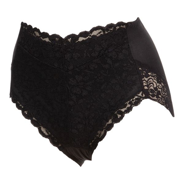 アツギ ATSUGI 3Dカバー ショーツ 深ばき お腹おさえ 綿混 光沢フライス 単品