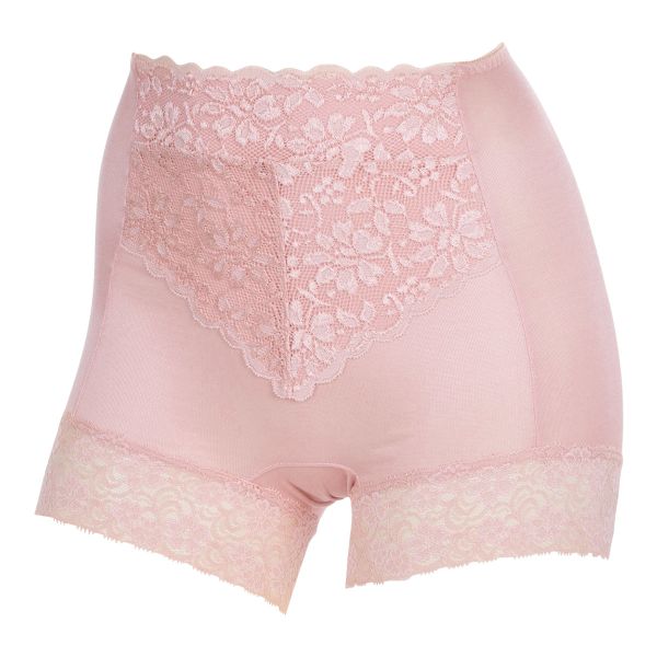 アツギ ATSUGI 3Dカバー ショーツ 1分丈 深ばき 深め お腹おさえ 綿混 光沢フライス 単品