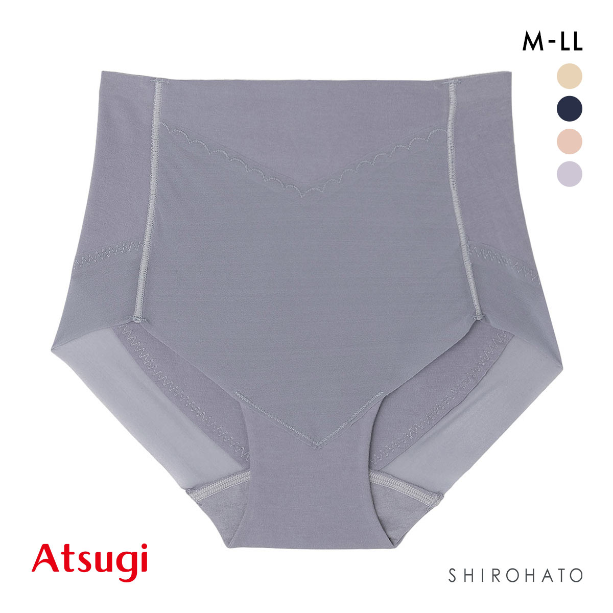 アツギ 3Dカバー ショーツ ATSUGI(BGY-ブルーグレー-M)