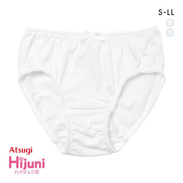 アツギ ATSUGI ハイジュニ Hijuni やわらかショーツ スタンダード 綿混 キッズ ジュニア 女の子 単品