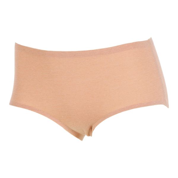 アツギ ATSUGI ハイジュニ Hijuni 透けにくい ボーダー柄 ショーツ パンツ 綿混 ひびきにくい ジュニア 女の子 単品