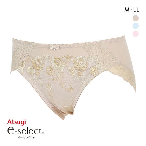 アツギ ATSUGI イーセレクト e-select 丸胸ブラ コーディネート ショーツ スタンダード 単品