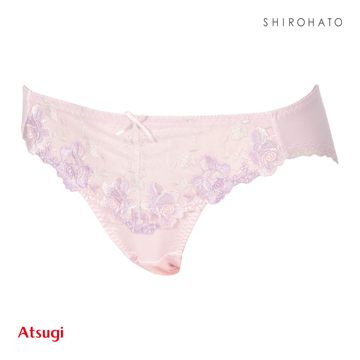 アツギ ATSUGI イーセレクト e-select スタンダードショーツ ペアショーツ M L LL 大きいサイズ 単品(PI-ピンク-M)