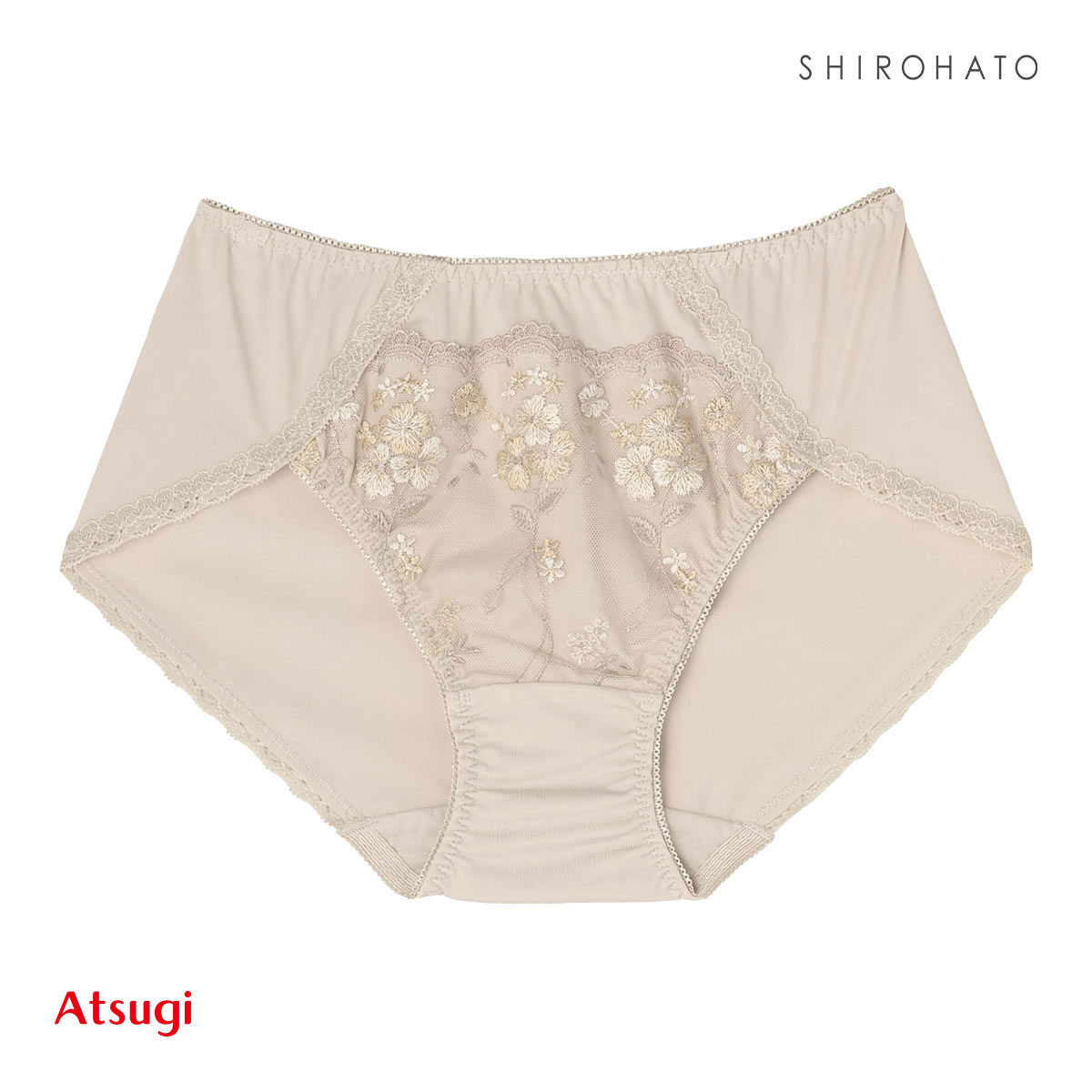 アツギ ATSUGI イーセレクト e-select ふんわり立体カップブラ ペアショーツ スタンダード 単品(CFL-カフェオレ-M)