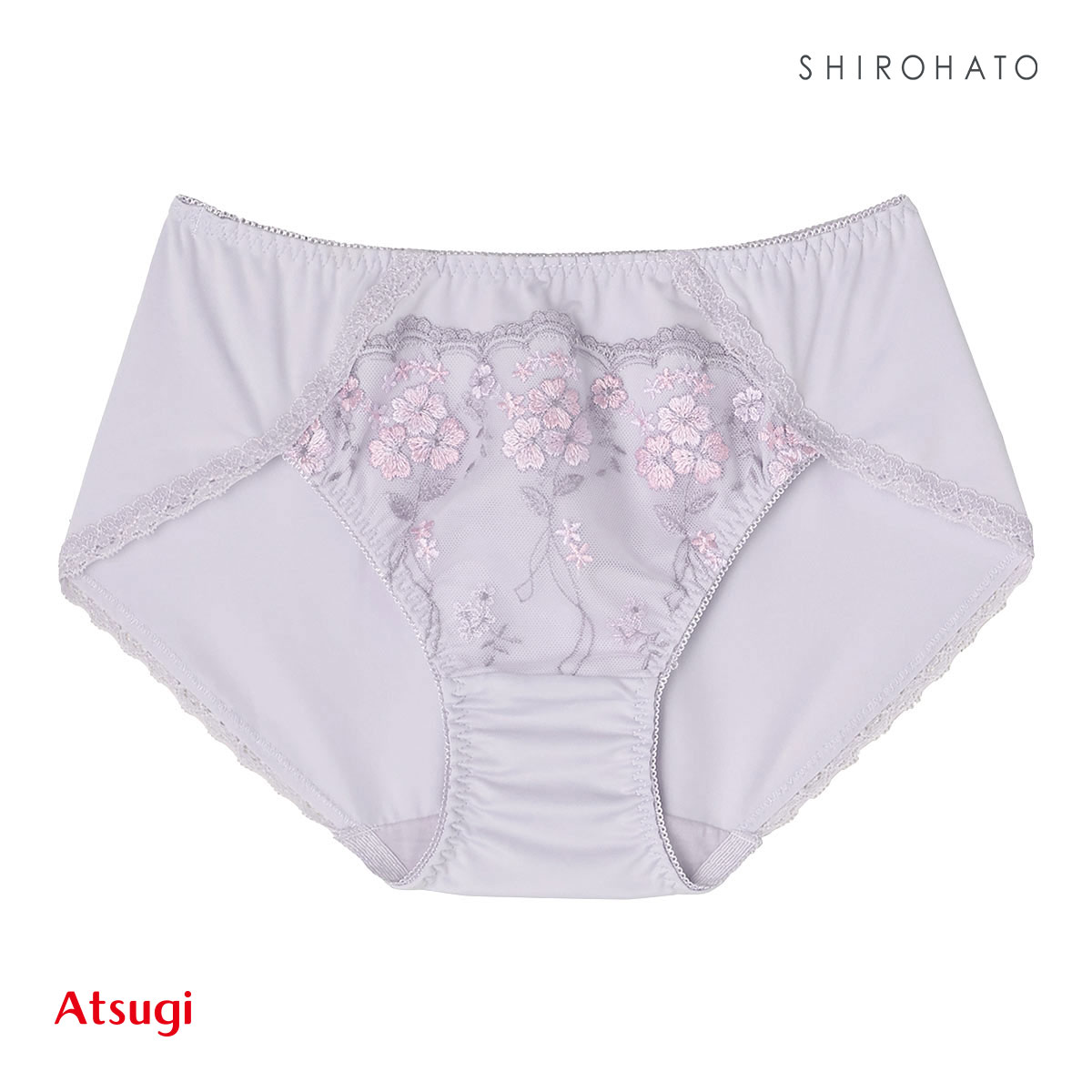 アツギ ATSUGI イーセレクト e-select ふんわり立体カップブラ ペアショーツ スタンダード 単品(LV-ラベンダー-M)
