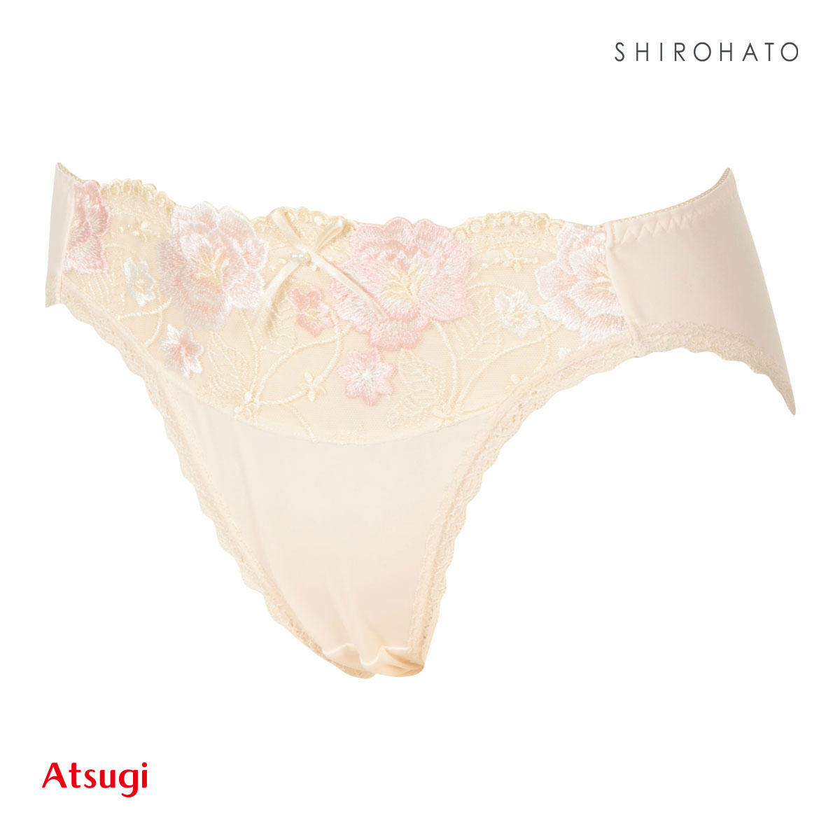 アツギ ATSUGI イーセレクト e-select ペアショーツ スタンダードショーツ M L LL 大きいサイズ 単品(PE-ピーチ-M)