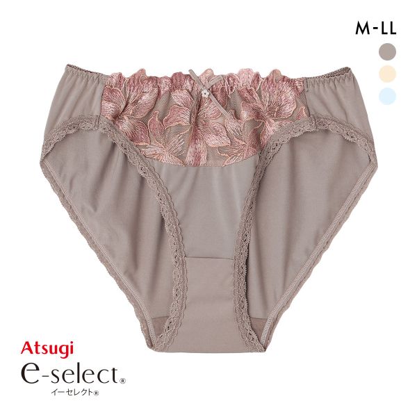 アツギ イーセレクト なめらかフィットブラ コーディネート ショーツ ATSUGI