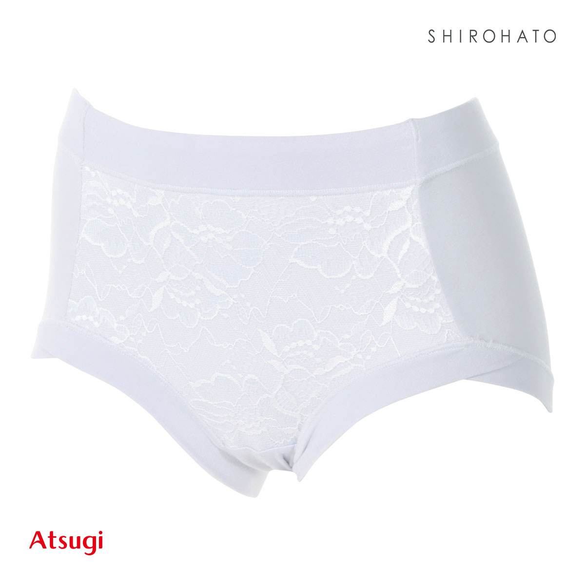 アツギ ATSUGI はだつつみ 肌包み やわらか ノーマル ショーツ 単品(LV-ラベンダー-M)