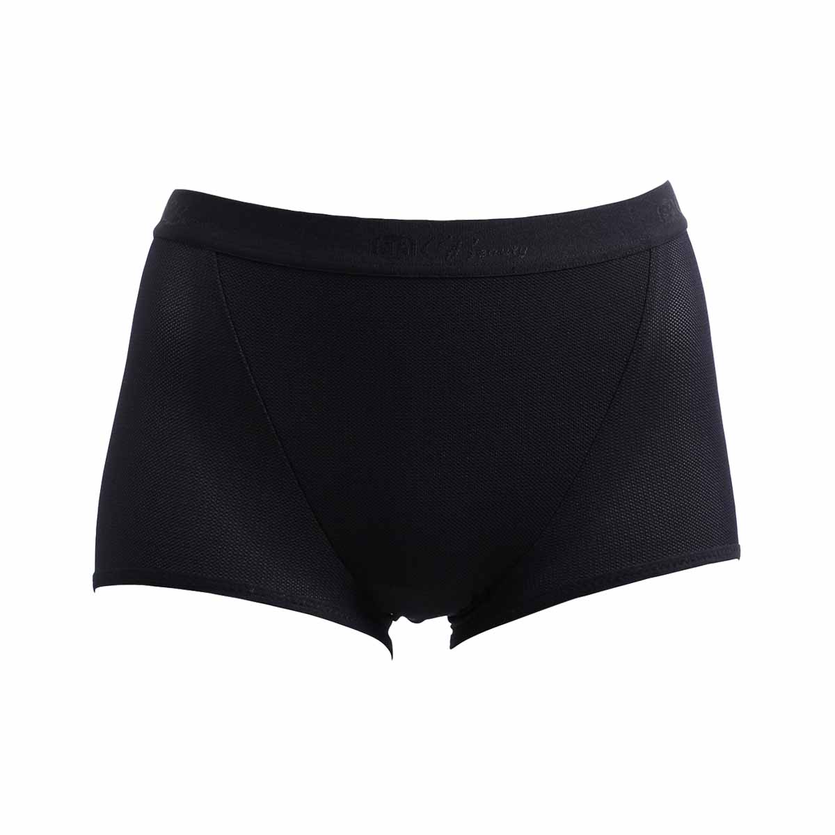 アツギ ATSUGI クリアビューティ アクティブ 大人のスポパン　スポーツタイプ　ペアパンツ(BK-ブラック-M)