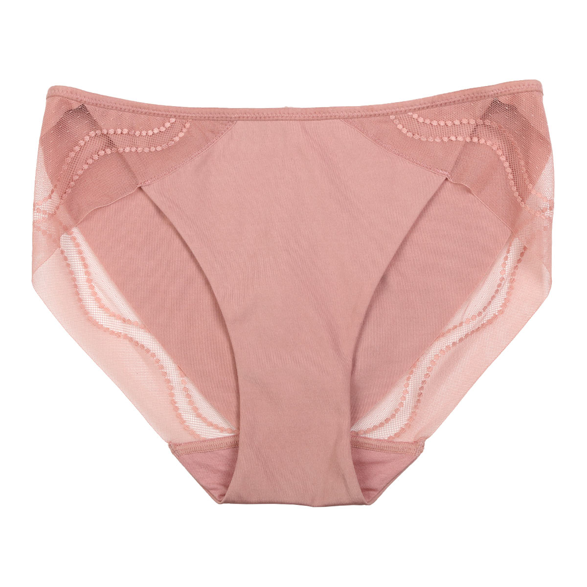 アツギ ATSUGI ヌードメイク NUDE Make ヌーディナチュラル フィット コーディネート ショーツ レーシー スタンダード 単品(PGY-ピンクグレー-M)