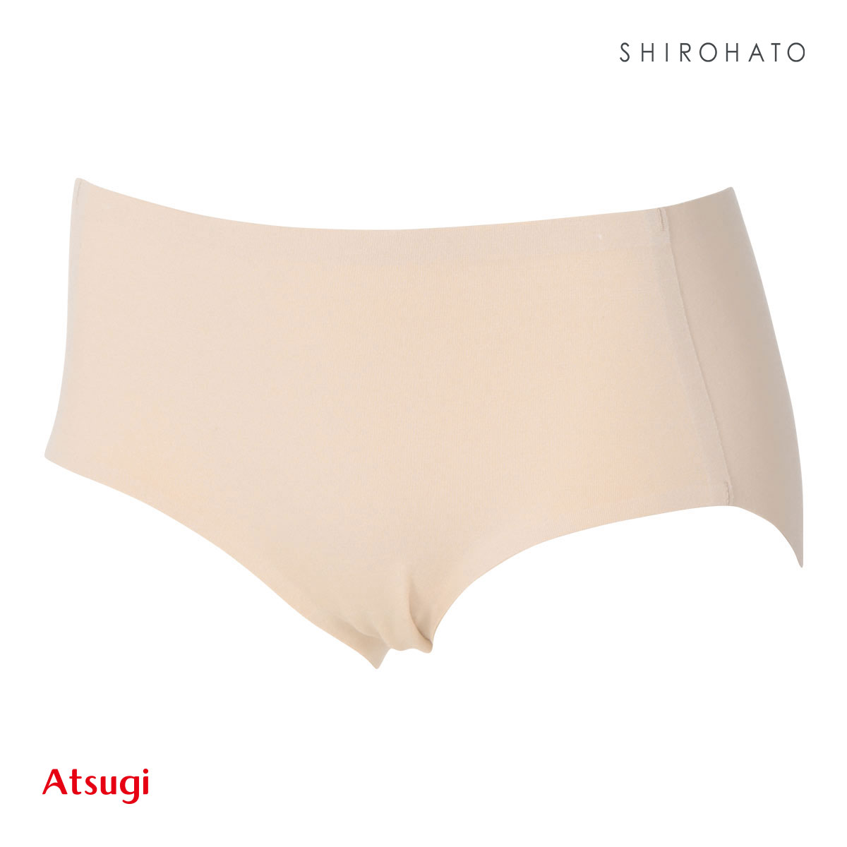 アツギ ATSUGI ヌードメイク NUDE Make やわらかショーツ スタンダード 単品(BE-ベージュ-M)