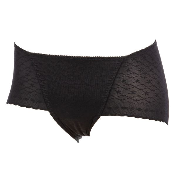 アツギ ATSUGI シーフリー Shefree サニタリーショーツ フラワーダイヤ柄 ヘム 軽い日 生理用 お腹押さえ