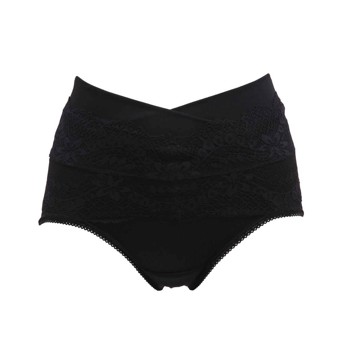 アツギ ATSUGI 骨盤メイク 骨盤ベルト付き ショーツ ショートガードル 補正(BK-ブラック-M)