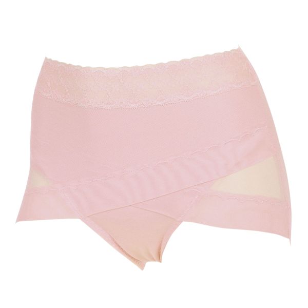 アツギ ATSUGI 骨盤メイク 骨盤クロス ショーツ ヒップアップ お腹おさえ 補正 薄手 深ばき メッシュ