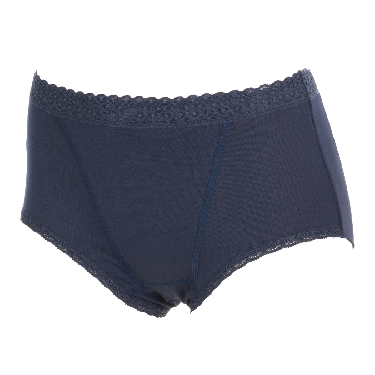 アツギ ATSUGI キュットネス 骨盤底筋サポートショーツ 綿混 スタンダード 単品(NV-ネイビー-M)