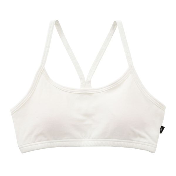 アツギ ATSUGI ステップフィット STEP FIT ハーフトップ ブラジャー パッド付き 綿混 制菌加工 キッズ ジュニア 単品