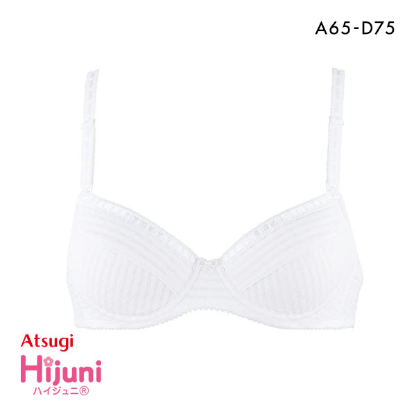アツギ ATSUGI ハイジュニ Hijuni ブラジャー ジュニア キッズ 女の子 超ソフトワイヤー 綿混 ボーダー織柄 後ろホック 単品 アツギ ATSUGI ハイジュニ Hijuni ブラジャー ジュニア キッズ 女の子 超ソフトワイヤー 綿混 ボーダー織柄 後ろホック 単品