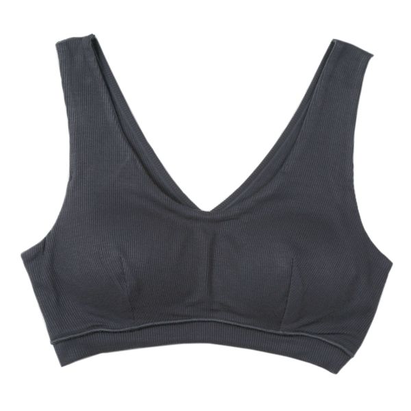 アツギ ATSUGI かいみんぐ 快眠ing やわらかリブ ナイトブラ ハーフトップ ノンワイヤー ブラジャー レーヨン混 単品