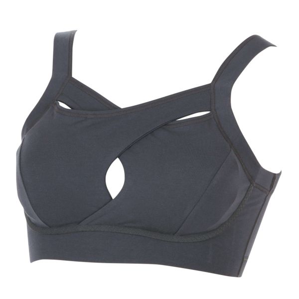 アツギ ATSUGI かいみんぐ 快眠ing クロスナイトブラ ハーフトップ ノンワイヤー ブラジャー オーガニックコットン混 単品