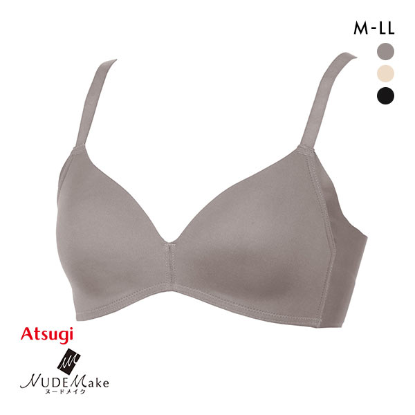 アツギ ATSUGI ヌードメイク NUDE Make ブラジャー ノンワイヤー シームレスカップ ワイヤレスブラ 単品 アツギ ATSUGI ヌードメイク NUDE Make ブラジャー ノンワイヤー シームレスカップ ワイヤレスブラ 単品